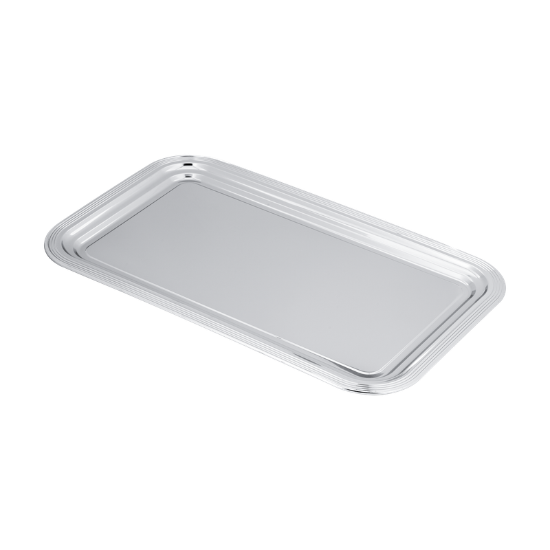 Large serving plate from Al Saif / Elegant design and ideal for serving individual desserts or appetizers / Its practical size makes it suitable for daily use or for special occasions
