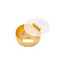 Dates (Elan) from Al Saif / ideal for presenting dates and nuts elegantly on special occasions / high-quality materials that add an elegant touch to your table - gold - large