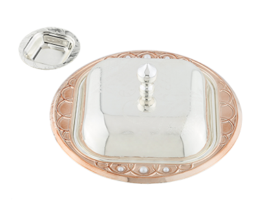 تمرية كبير من السيف / مثالية لتقديم التمر والمكسرات بأناقة في المناسبات / خامات عالية الجودة تضيف لمسة راقية إلى مائدتك