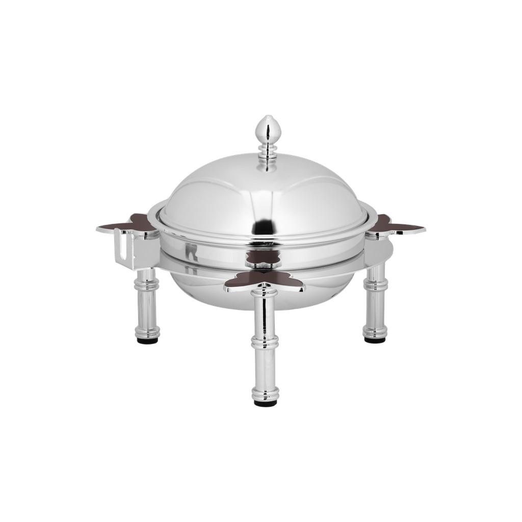 Tamriya (Raqqa) from Al Saif / Ideal for presenting dates and nuts elegantly on occasions / High-quality materials add a sophisticated touch to your table - gilded chrome