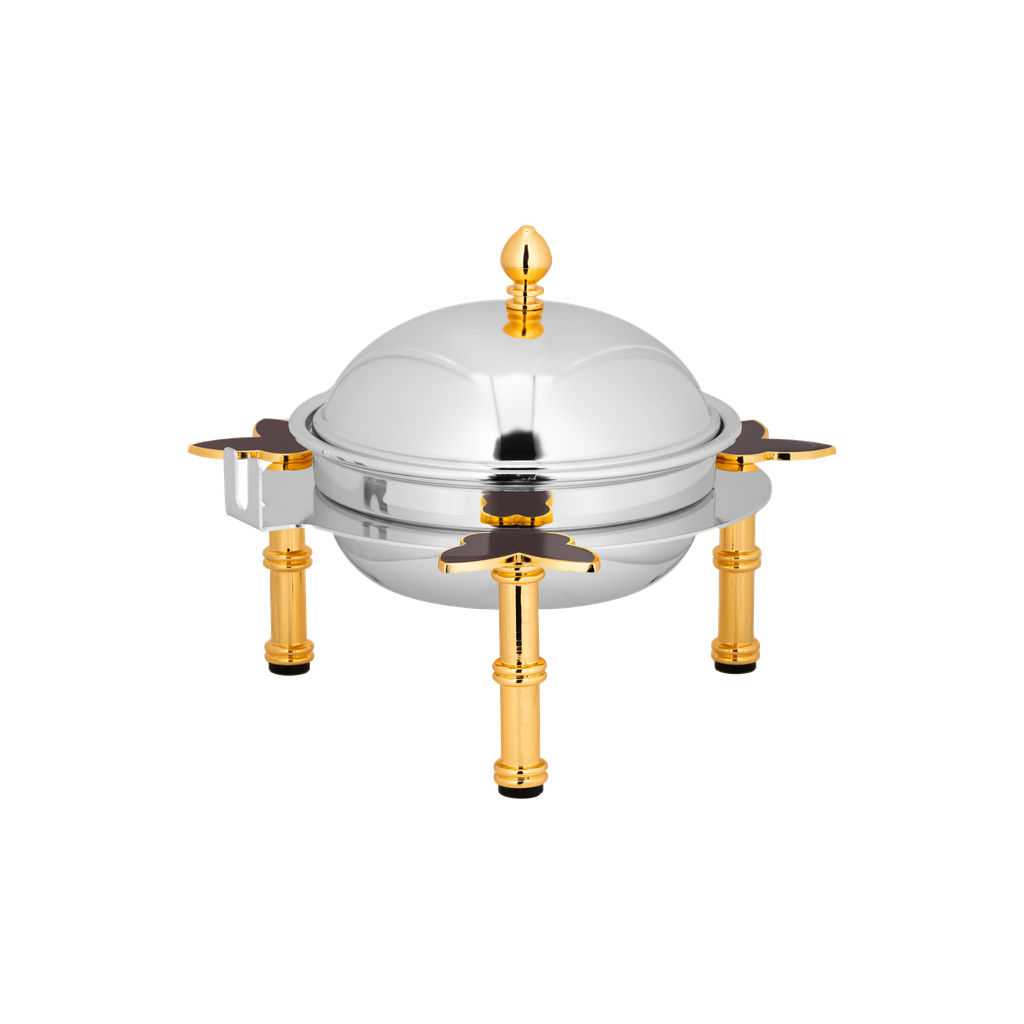 تمرية (رقة) من السيف / مثالية لتقديم التمر والمكسرات بأناقة في المناسبات / خامات عالية الجودة تضيف لمسة راقية إلى مائدتك - نيكل مذهب