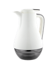 Italian thermos for coffee and tea from Enjoy / Elegant design that suits all tastes / Made to maintain the heat of drinks for long hours - pearl gray