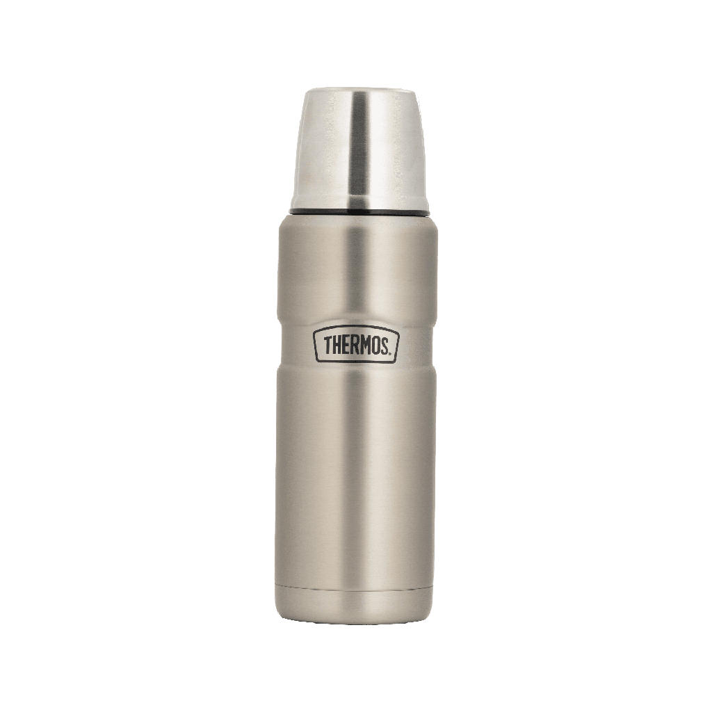 Thermos Steel Thermal Flask for Coffee and Tea / Made to maintain the heat of drinks for long hours, Capacity 470 ml - Matte Steel