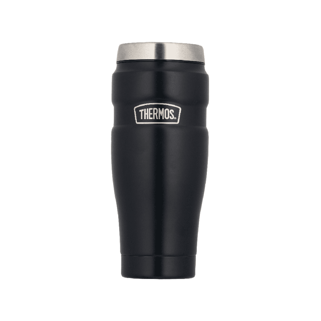 Thermos Steel Thermal Flask for Coffee and Tea / Made to keep drinks hot for long hours, Capacity 470 ml - Dark Blue