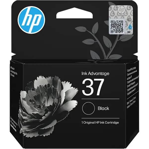 حبر HP 37 أصلي أسود