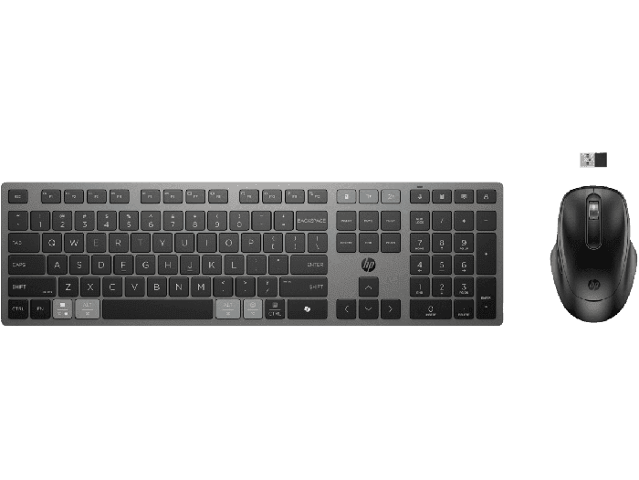 لوحة مفاتيح وماوس HP 725 متعدد Rchrgbl لاسلكي
