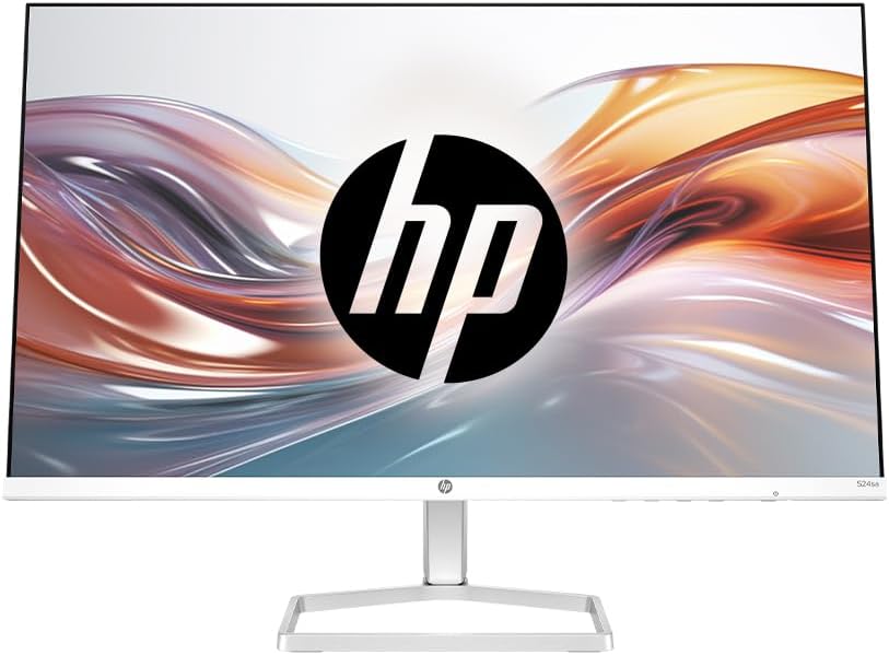 شاشة HP LED 524SA S5 مكبر صوت FHD مقاس 23.8 بوصة