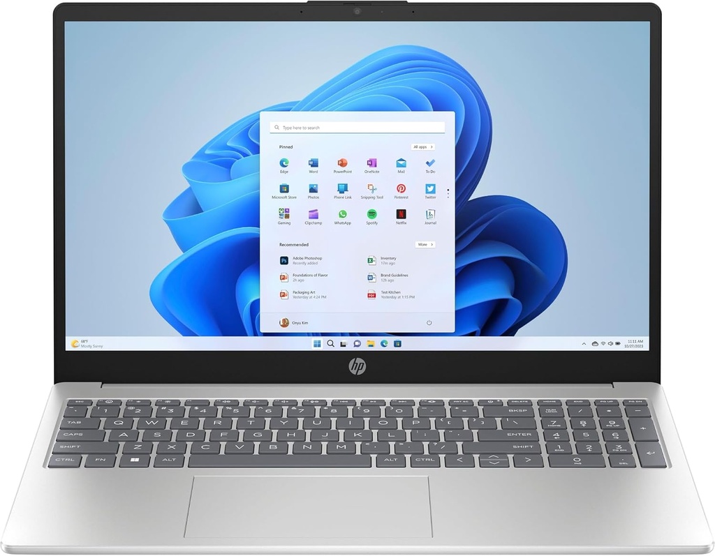 NBK HP 15–FD0066NX I3–1315U 8GB 256GB 15.6 SILVER