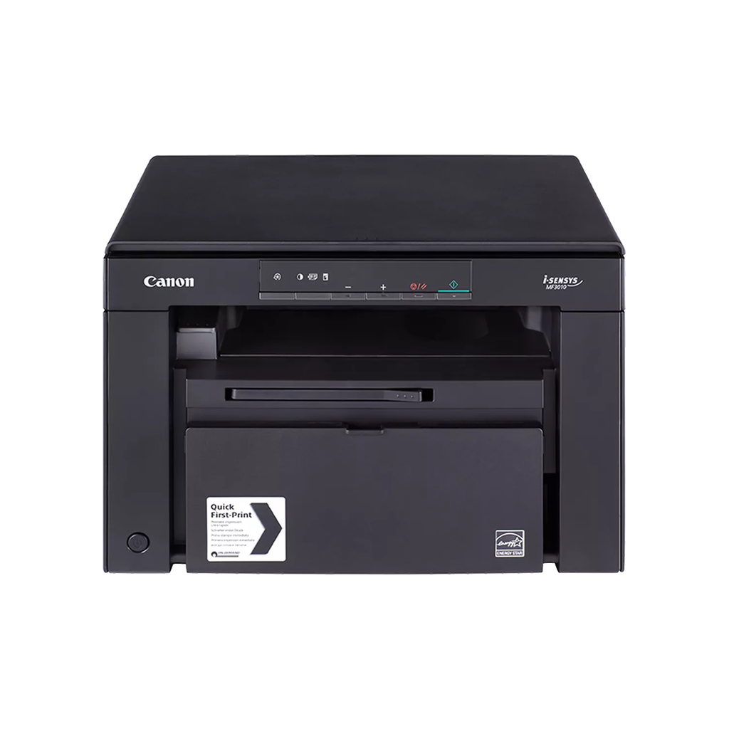 PRINTER CANON I–SENSYS MF3010 MFP BLACK 3X1 18PPM - طابعة ليزر  متعددة الوظائف - طباعة سريعة وعملية