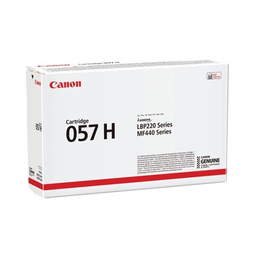TONER CANON 057H (YIELD= 10,000 PAGES)0