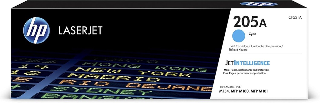 TONER HP 205A CYAN CF531A 180/181