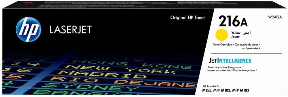 TONER HP 216A YELLOW W2412A 182/183
