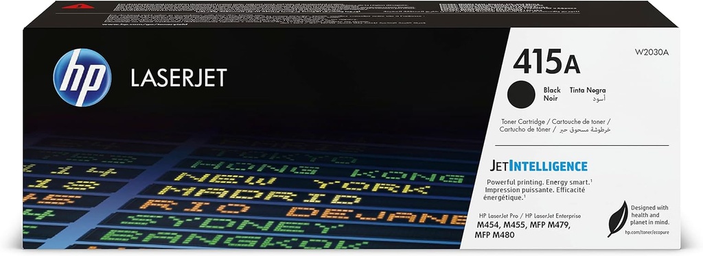 TONER HP 415A BLACK LJ CARTRIDGE W2030A