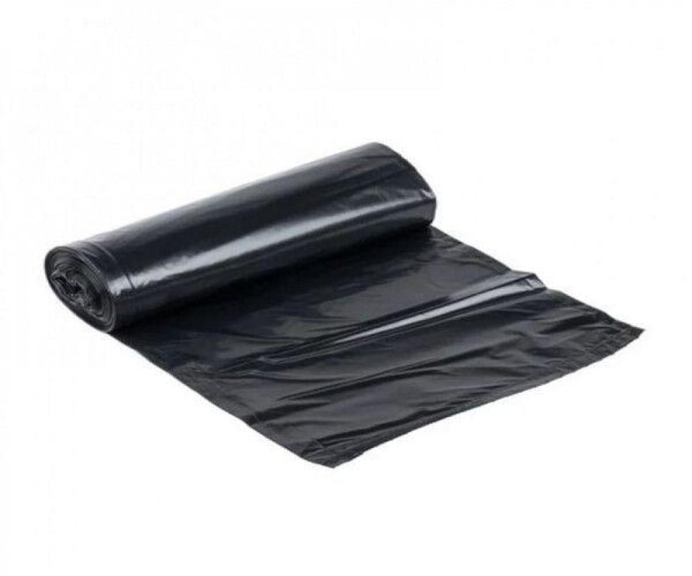 Garbage bags, 50 gallons, black, thick - 10 pieces