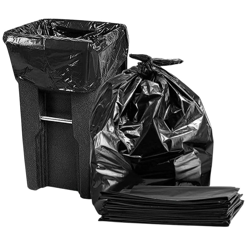 Black 90 gallon garbage bags - 10 pieces