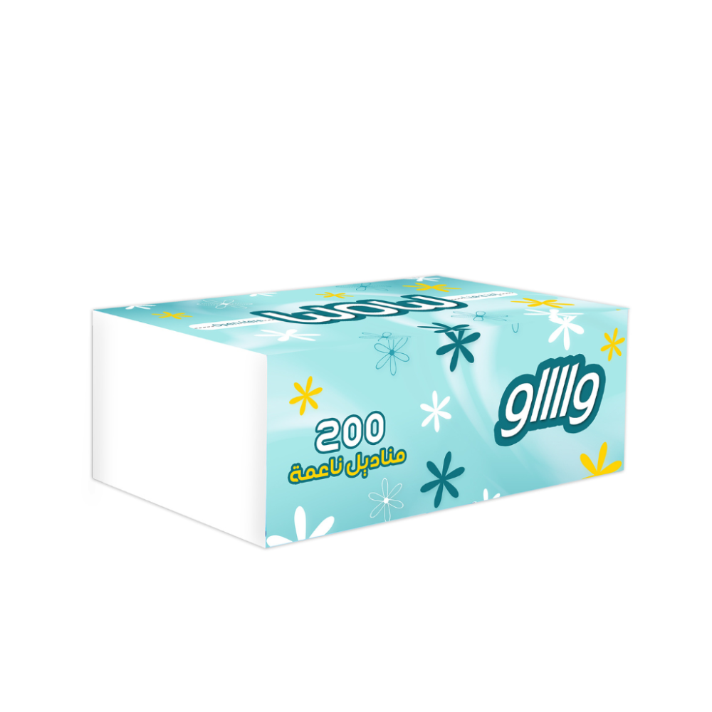 مناديل    فلة 200  - 50 حبه