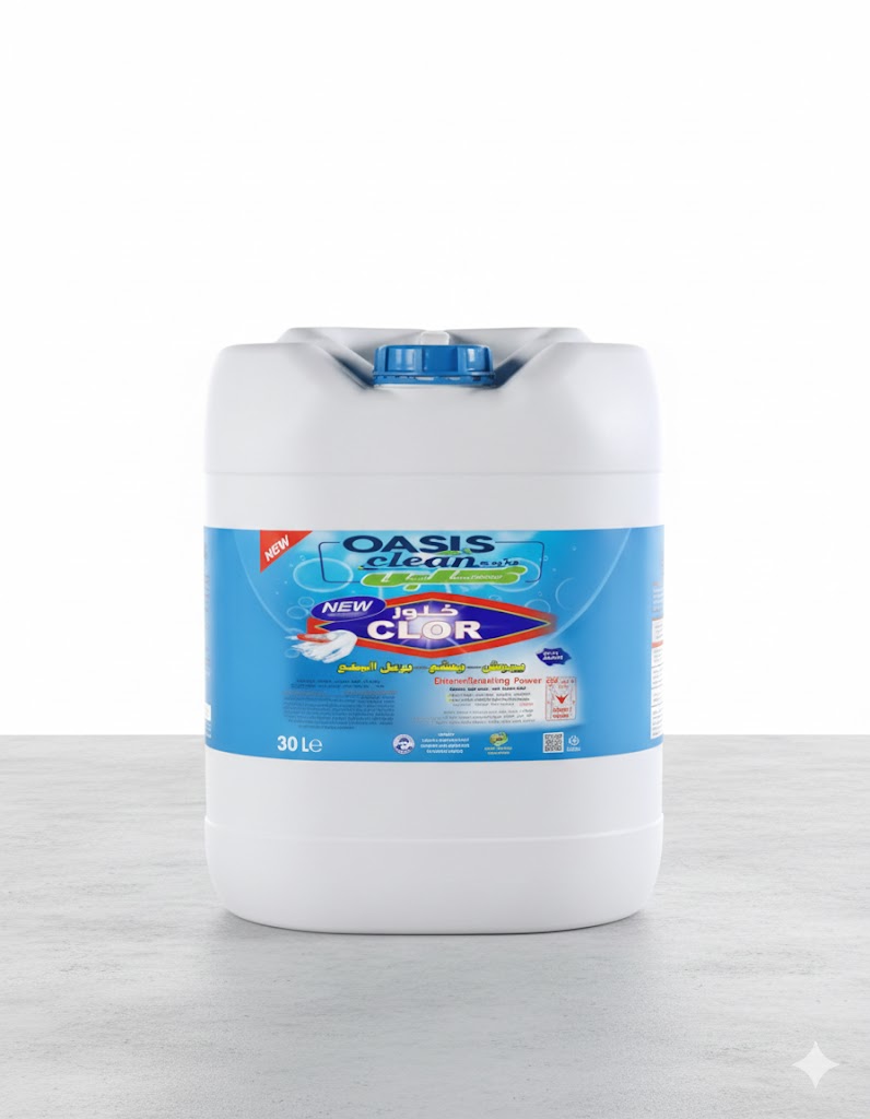 كلور واحة كلين (30 لتر)  