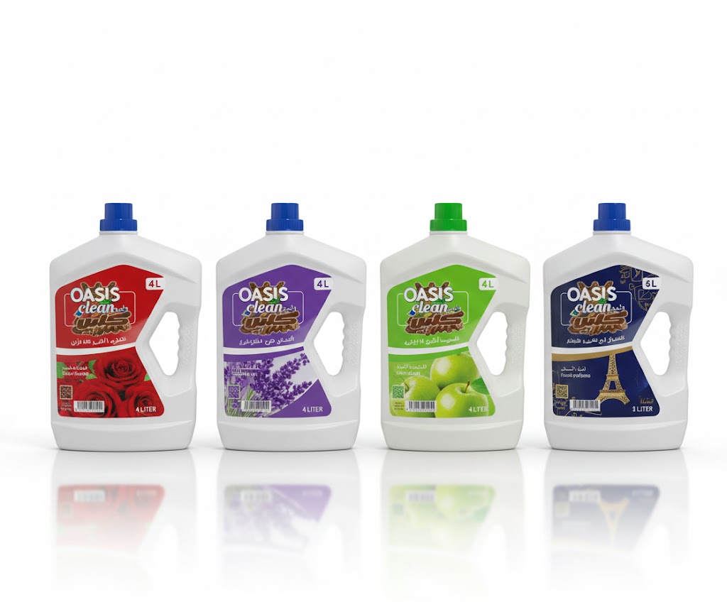 Oasis Clean floor freshener and disinfectant, 3 liters * 4 pieces