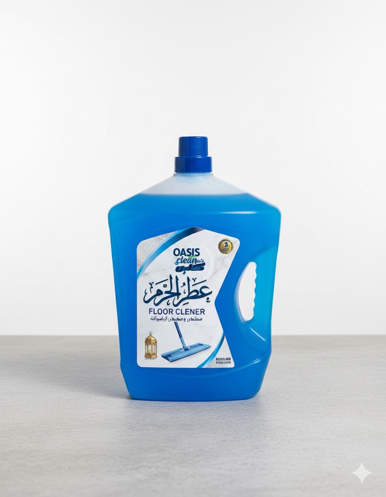 Oasis Clean floor freshener and disinfectant (Al Haram perfume) 3 liters * 6 pieces