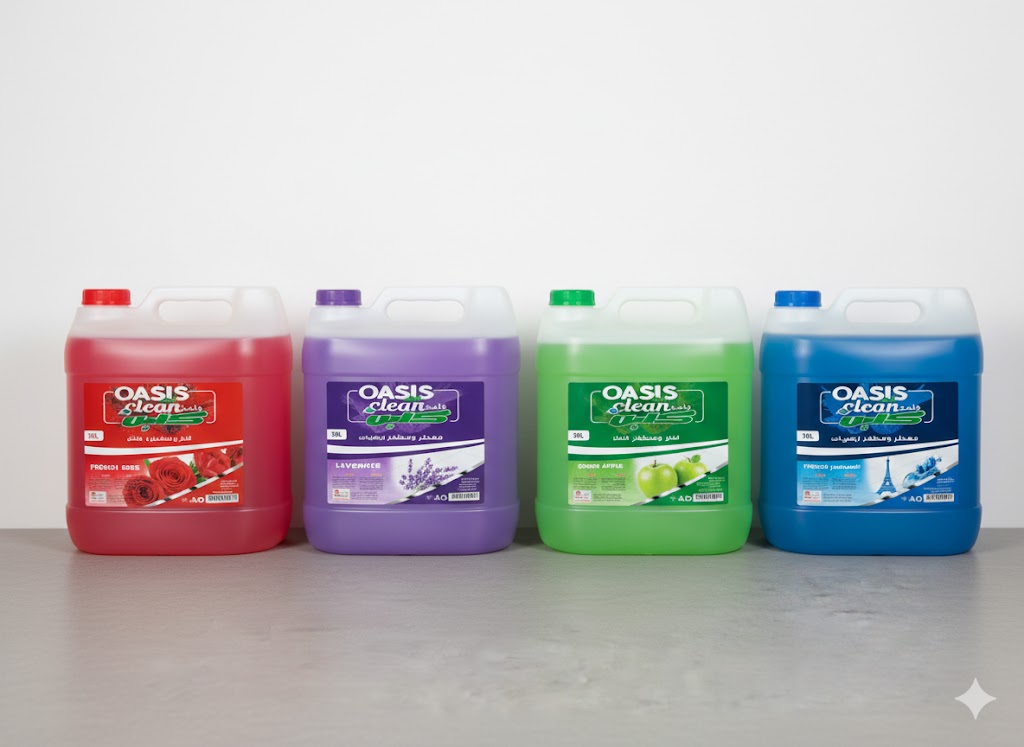 Oasis Clean floor freshener and disinfectant, 30 liters
