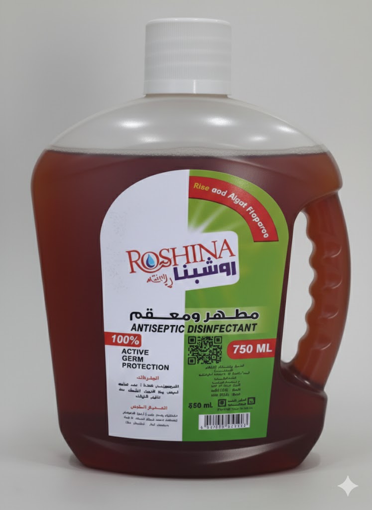 Roshina disinfectant and sterilizer (12 pieces) 750 ml * 12 pieces