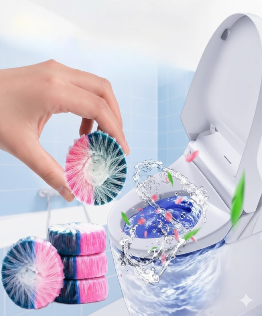 Bathroom deodorizer tablets (120 tablets)