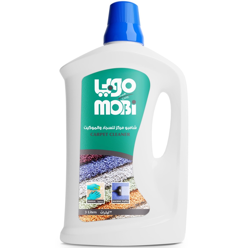 Mobi carpet shampoo (4 pieces) 3 litres