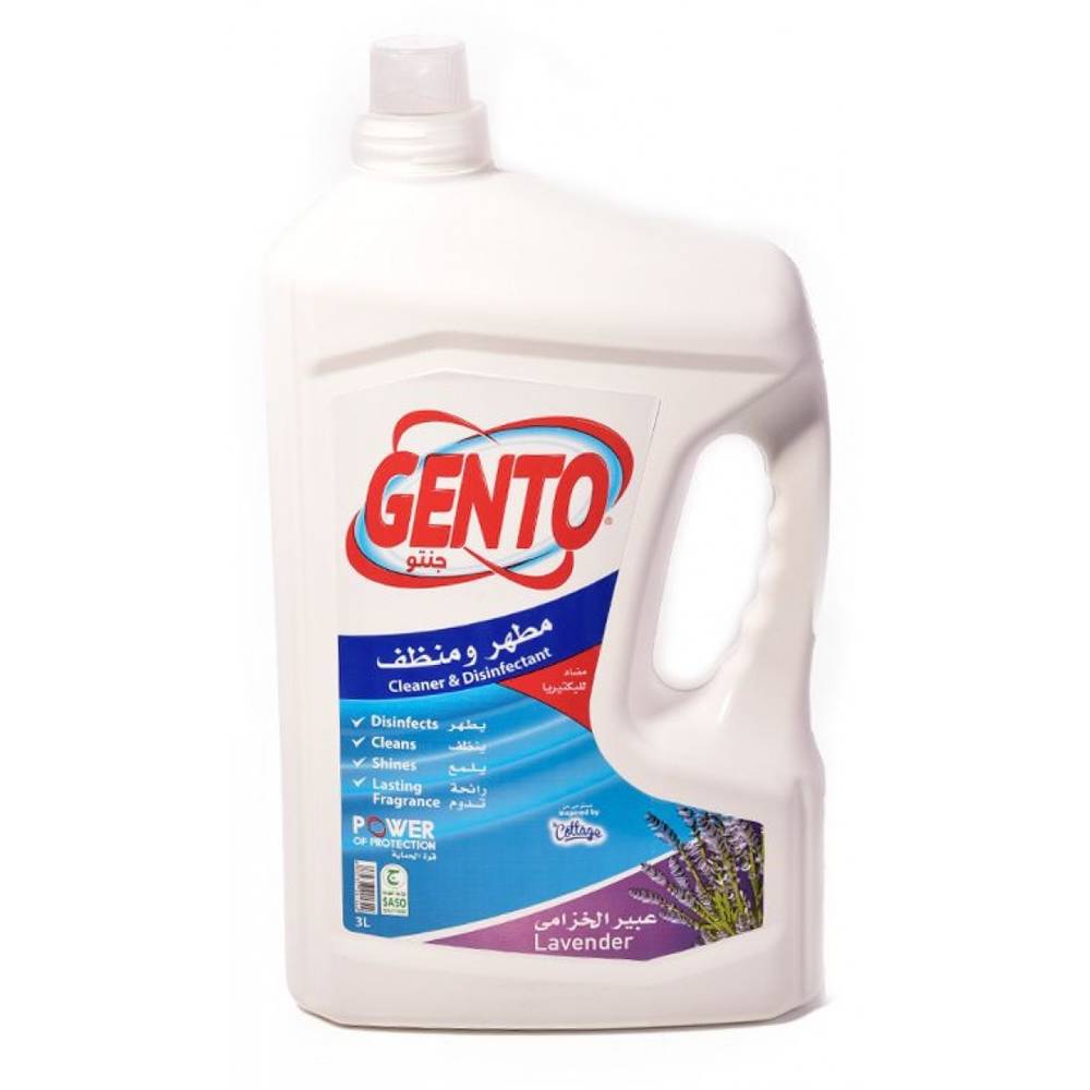 Gento disinfectant (6 pieces) 3 liters