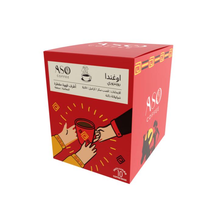 Aso Coffee Drip Coffee Bags - Uganda Rwenzori - 10 bags