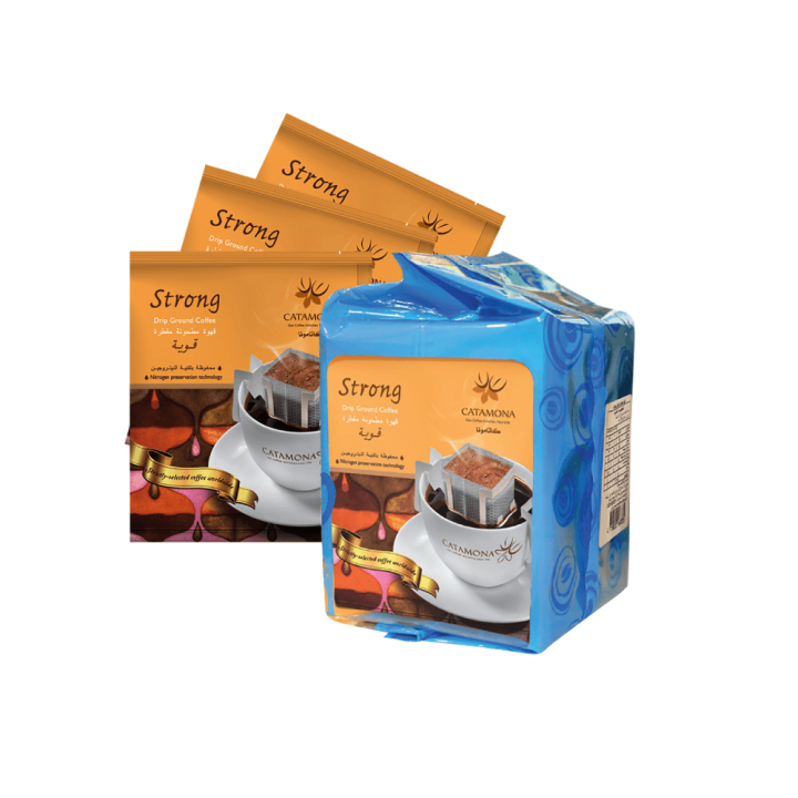 Katamona Drip Ground Coffee - Strong Pack of 10 Bags