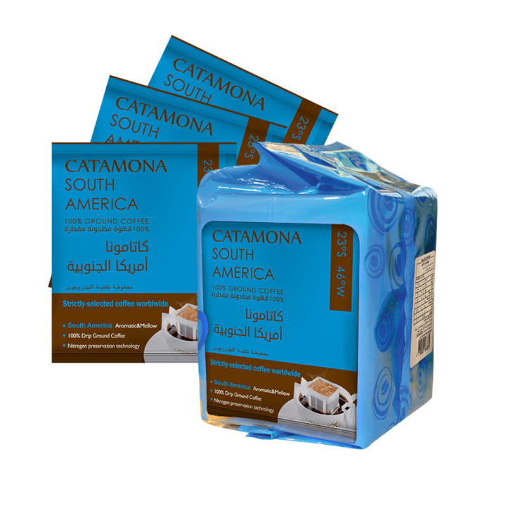 Katamona Drip Ground Coffee - South America Pack of 10 Bags