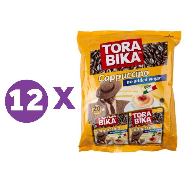 Torbica Cappuccino No Added Sugar Rich, foamy coffee mixture with chocolate chips - 20 sachets 12.5 gm - carton of 12