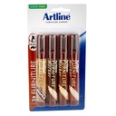 ارت لاين - معلم اثاث رقم 95 طقم 4 لون في كرت 