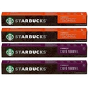 مجموعة كبسولات قهوة ستاربكس 4 عبوات منوعة ( 2 فيرونا و 2 كولومبيا ) - متوافقة مع مكائن نسبريسو - في كل عبوة 10 كبسولات - مستورد