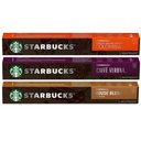 مجموعة كبسولات قهوة ستاربكس 3 عبوات منوعة ( هاوس بليند ، فيرونا و كولومبيا ) - متوافقة مع مكائن نسبريسو - في كل عبوة 10 كبسولات - مستورد