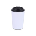 مق قهوة 350 مل - انفين كوب قهوة حافظ للحرارة استيل - غطاء محكم الإغلاق وقاعدة مانعة للانزلاق