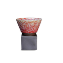 اكواب سيراميك قهوة | كوب دائري قاعدة حجرية سعة 200 مل | لولي بوب