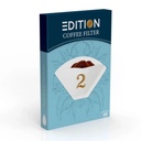 اديشن ورق ترشيح قهوة 2 - 40 حبة