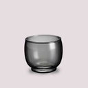 طقم كوبين اسبريسو زجاجي 90 مل دائري