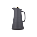 ترمس قهوة او شاي من ديفا / تصميم أنيق يناسب جميع الأذواق سعه 1 لتر - رمادي غامق/ ذهبي