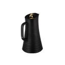 ترمس قهوة او شاي من ديفا / تصميم أنيق يناسب جميع الأذواق سعه 1 لتر - أسود