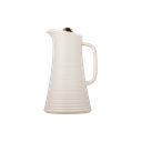 ترمس قهوة او شاي من ديفا / تصميم أنيق يناسب جميع الأذواق سعه 1 لتر - عاجي/ذهبي