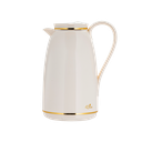 ترمس قهوة او شاي من ديفا / تصميم أنيق يناسب جميع الأذواق سعه 1 لتر - بيج/ذهبي