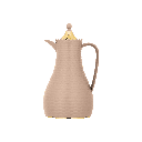 ترمس قهوة او شاي من ديفا / تصميم أنيق يناسب جميع الأذواق سعه 1 لتر - لحمى مذهب