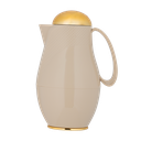 ترمس قهوة او شاي من ديفا / تصميم أنيق يناسب جميع الأذواق سعه 1 لتر - بيج