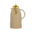 ترمس قهوة او شاي من ديفا / تصميم أنيق يناسب جميع الأذواق سعه 1 لتر - بيج