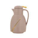 ترمس قهوة او شاي من ديفا / تصميم أنيق يناسب جميع الأذواق سعه 1 لتر - لحمى مذهب