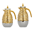 طقم ميرا للقهوة وشاي قطعتين من السيف / تصميم أنيق يناسب جميع الأذواق / مصنوع للحفاظ على حرارة المشروبات لساعات طويلة / مثالي للاستخدام اليومي في المنزل أو المكتب / متعدد الالوان - نيكل/ذهبي