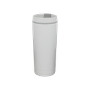 قارورة حرارية للقهوة والشاي استيل من ثيرومس / مصنوع للحفاظ على حرارة المشروبات لساعات طويلة  سعه 530 مل - أبيض