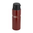 قارورة حرارية للقهوة والشاي استيل من ثيرومس / مصنوع للحفاظ على حرارة المشروبات لساعات طويلة سعه 710 مل - أحمر